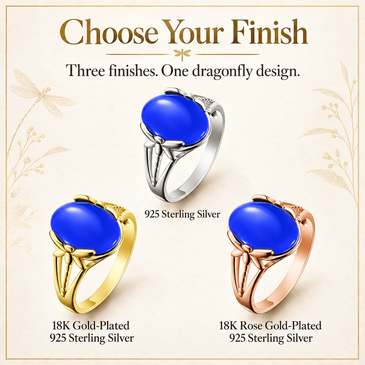 Dragonfly Mood Ring