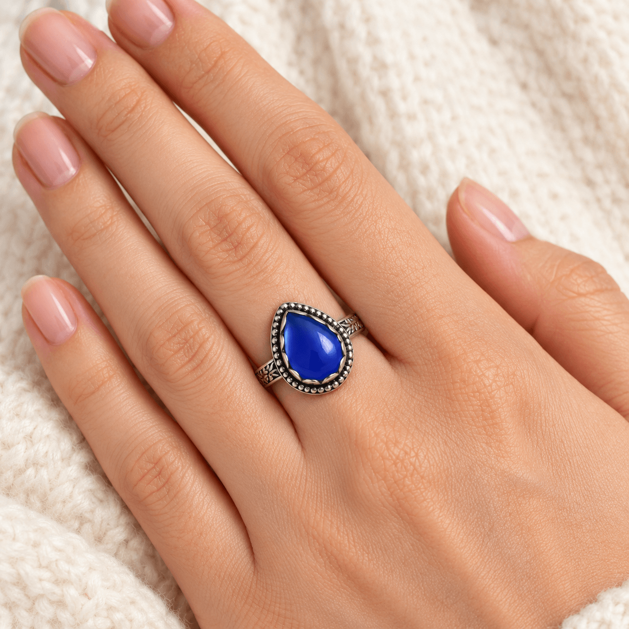 Boho Teardrop Mood Ring