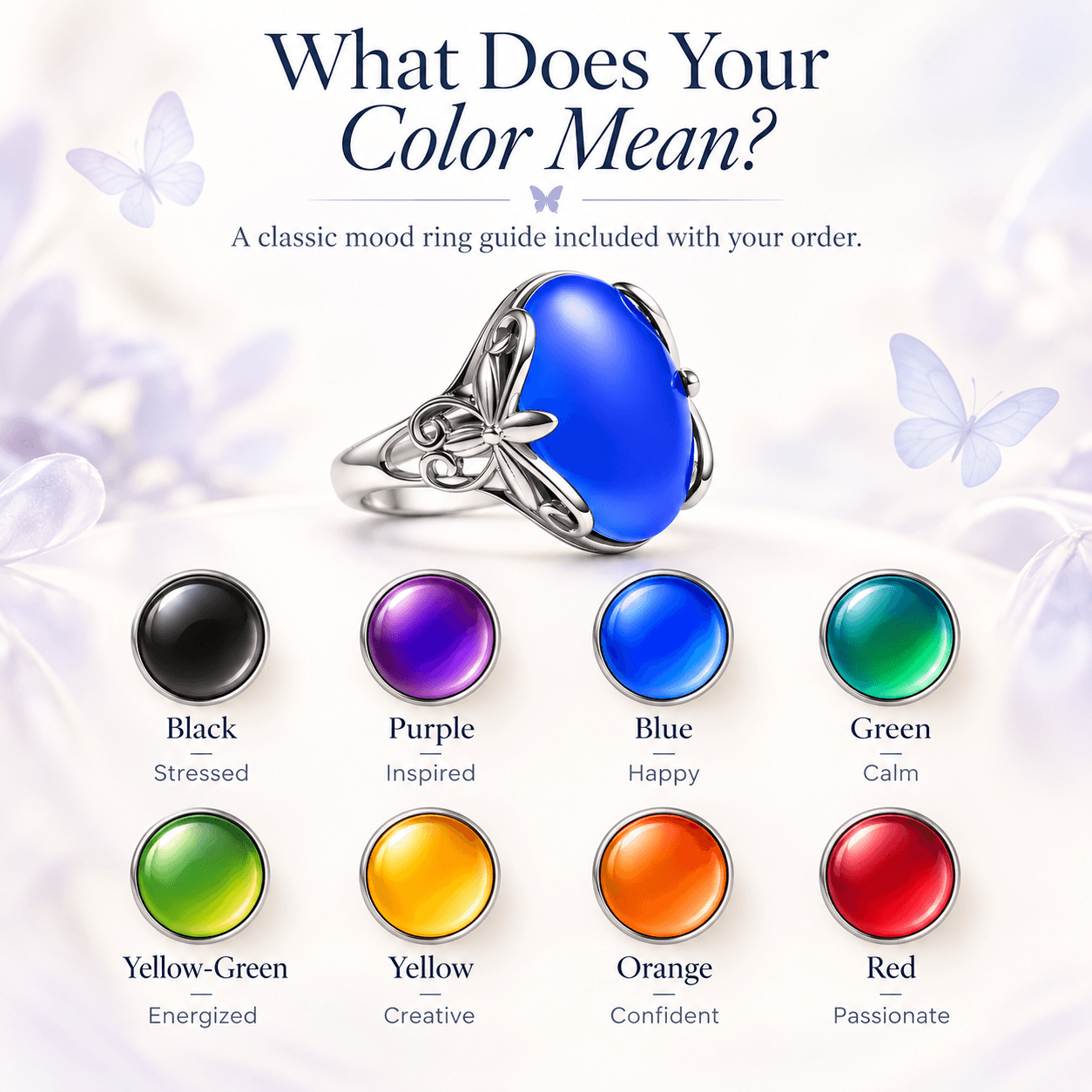 Butterfly Mood Ring