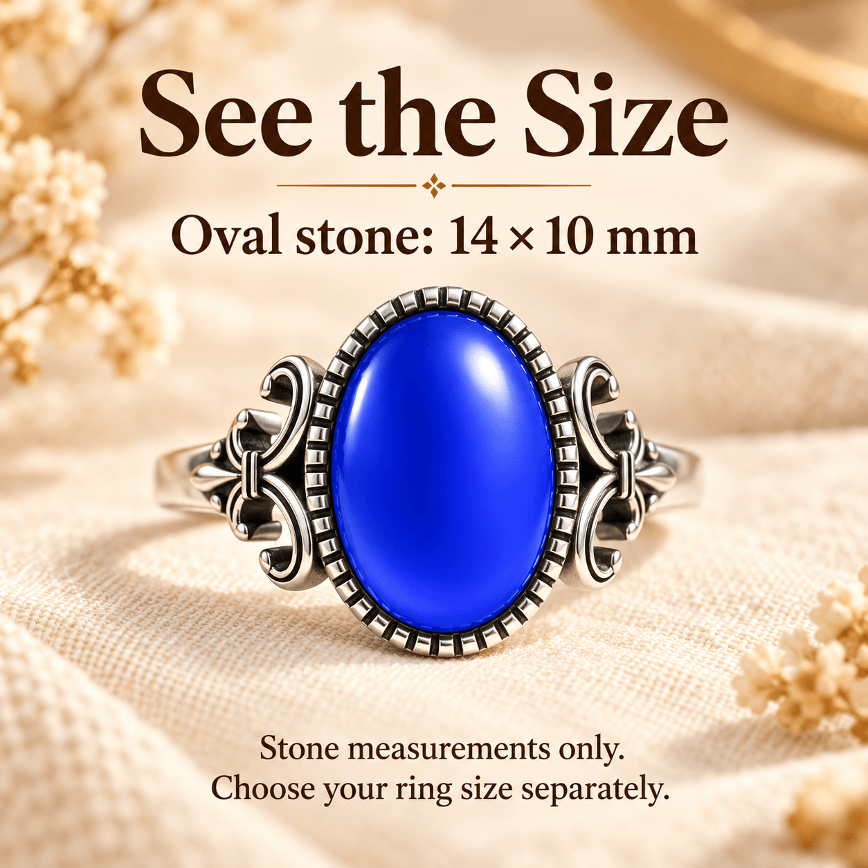 Vintage Scroll Mood Ring