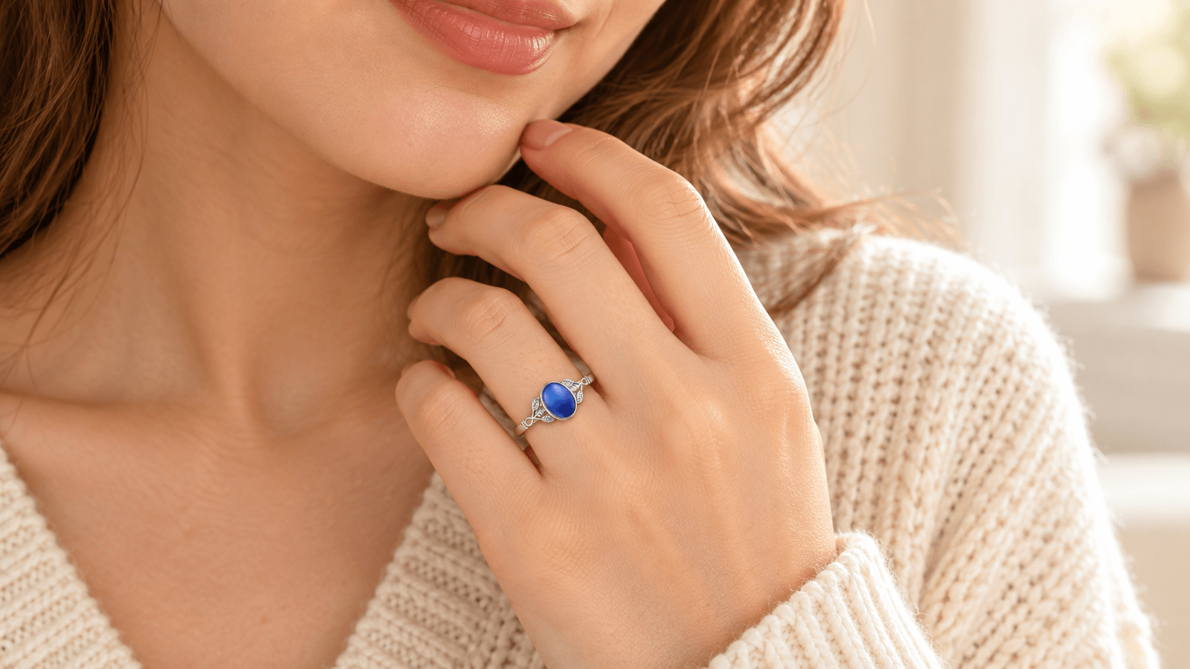 Leaf & Vine Mood Ring