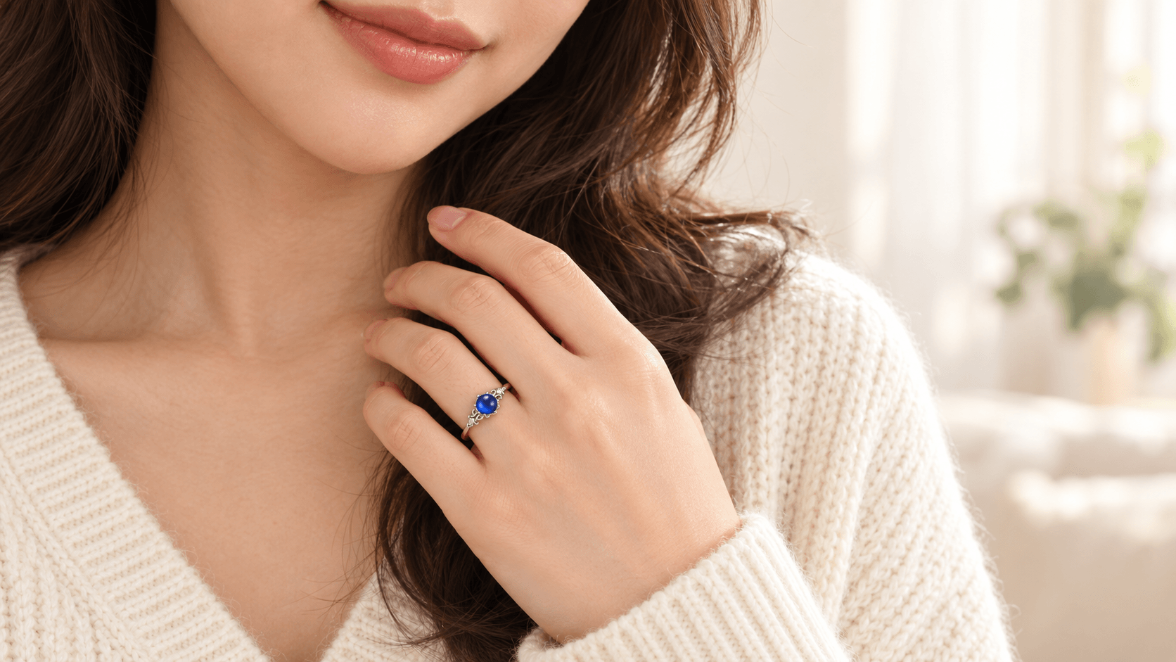 Adjustable Romantic Mood Ring