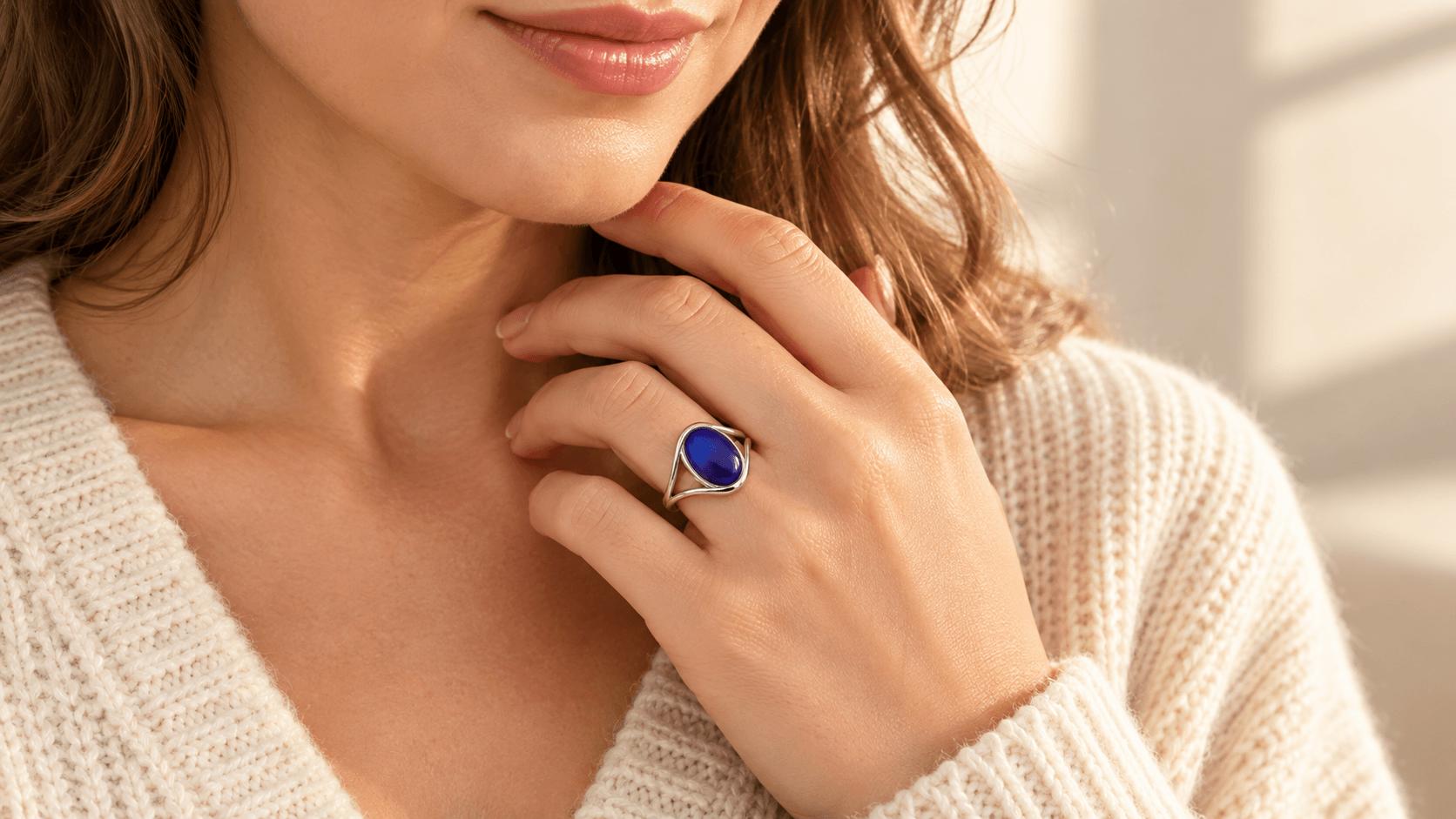 Soft Curve Mood Ring