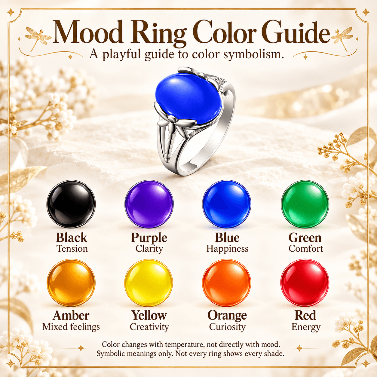 Dragonfly Mood Ring