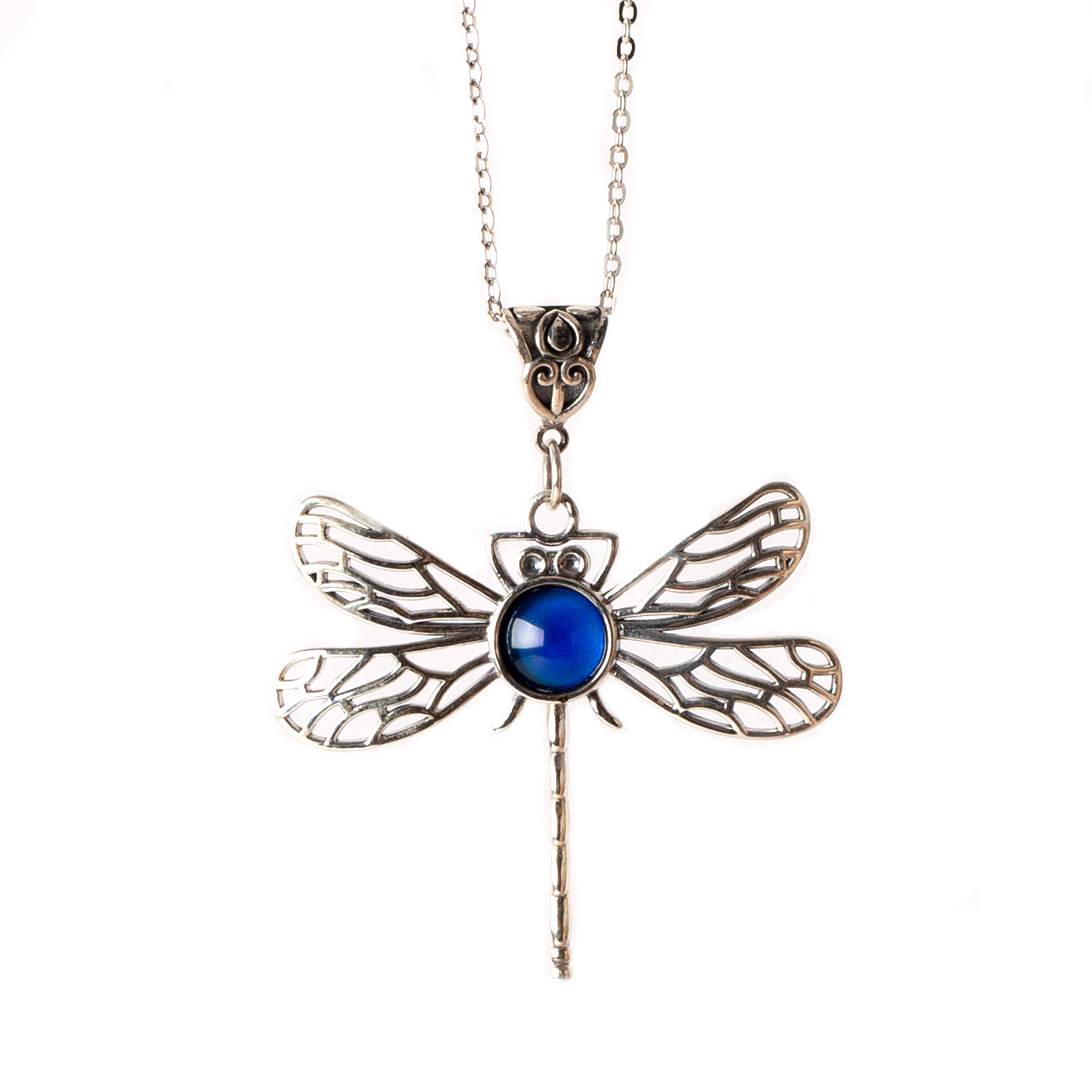 Dragonfly Mood Necklace