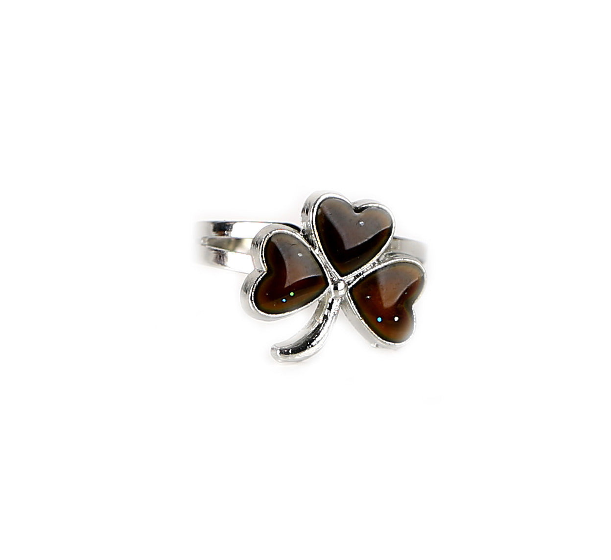 Zinc Alloy Color Changing Mood Ring-Plant Series - aurorapromise