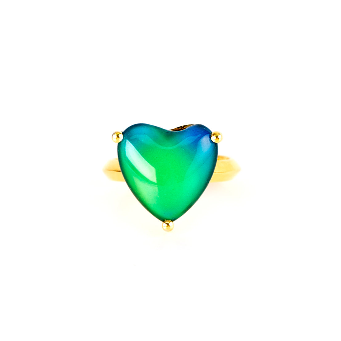 Adjustable Heart Mood Ring | MOODRINGCOLORS