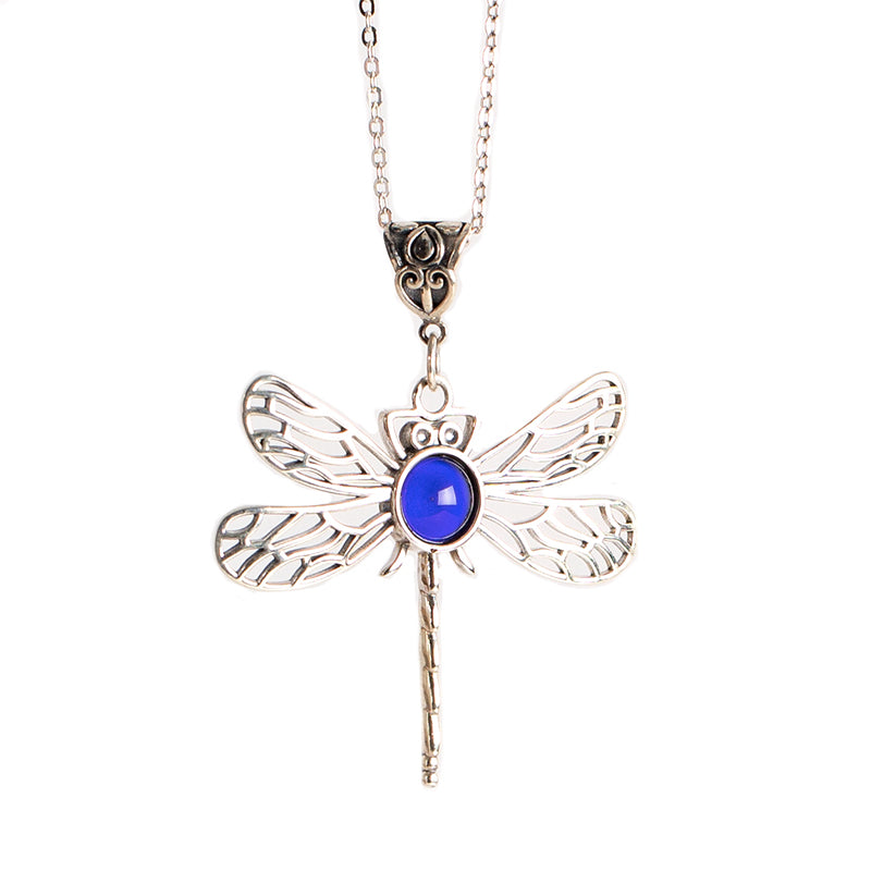 Dragonfly Mood Necklace