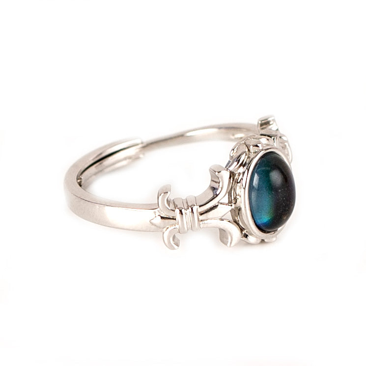 Calla Lily Spiral Adjustable Silver Ring – Ana Marina Studio